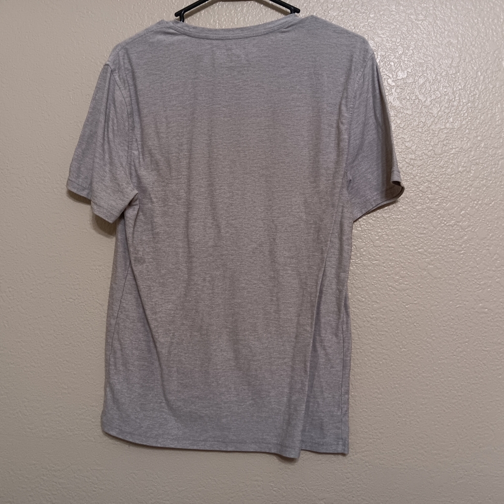 Outdoor Voices Heather Gray Short Sleeve Tee Top View 3